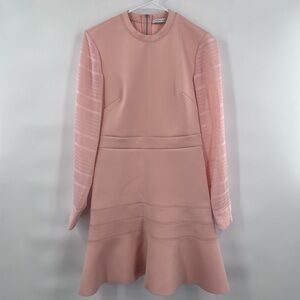 Finders Keepers fit flare long sleeve dress 2